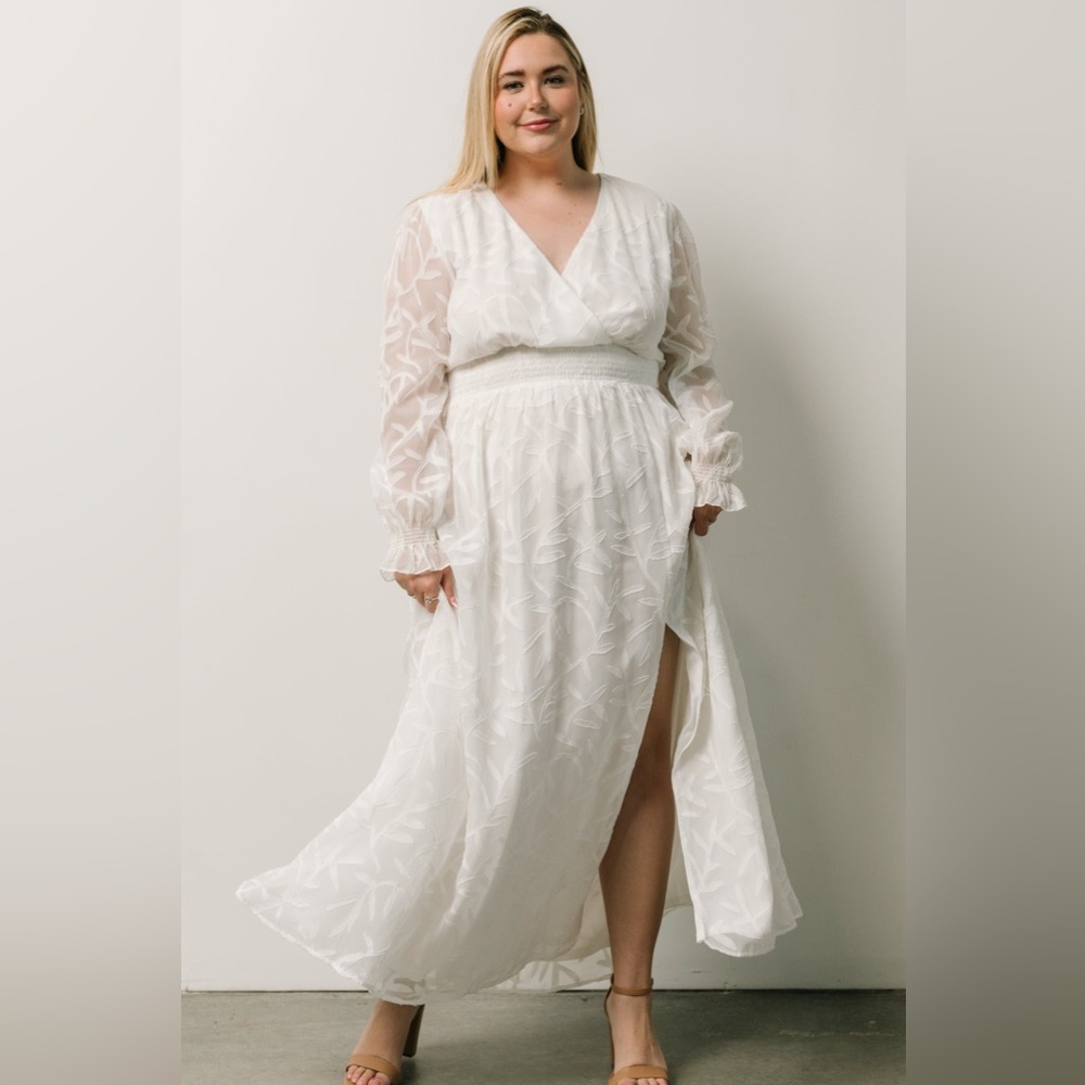 White Baltic Born Maxi Dress